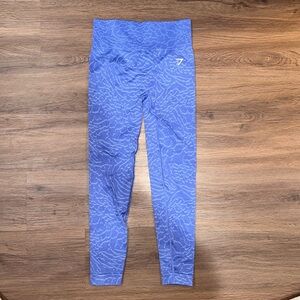 Gymshark Animal Adapt Seamless Leggings Women’s Blue